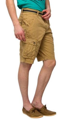 Overdyed Cargo Bermudas