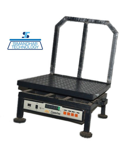 Mild Steel Chicken Checker Platform Weighing Scale 100/200 Kg - 500X 500 - Accuracy: 10/20 Gm