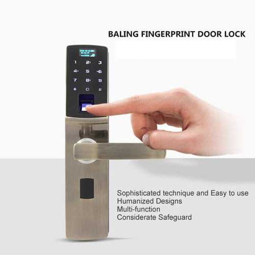 Biometric Fingerprint Door Lock With Intelligent Digital Door Lock