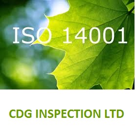 Iso 14001 Certification  By CDG INSPECTION LTD.