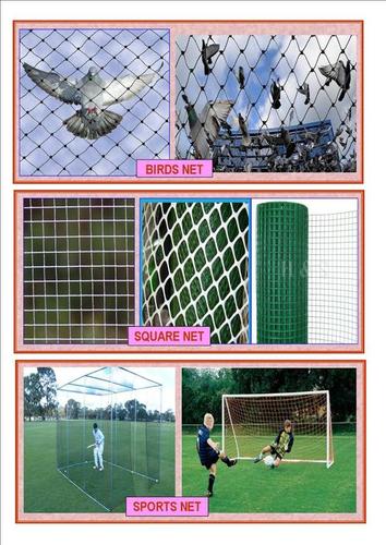 बर्ड नेट और प्लास्टिक नेट