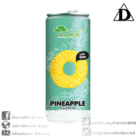 Treefresh Pineapple Juice Drink With Bits