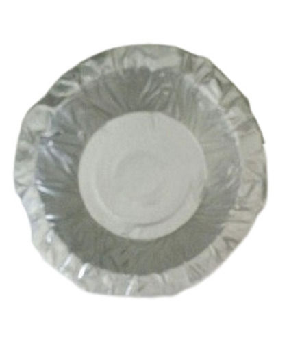 Silver And White Food Grade Plain Disposable Paper Dona