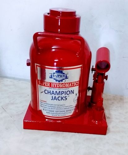 Hydraulic Bottle Jacks (50Ton) Body Material: Stainless Steel