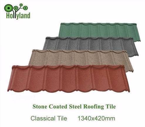 Stone Coated Steel Roofing Classical Tiles