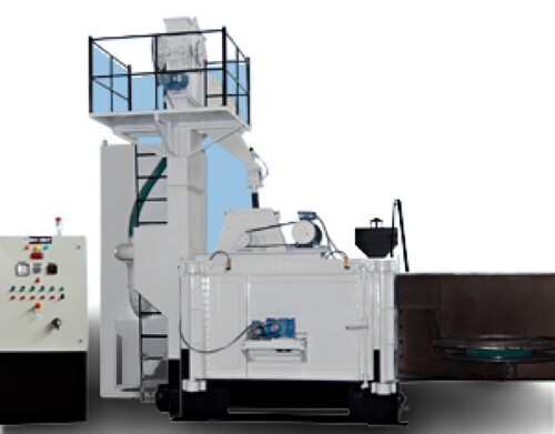 Shot Blasting Machines - Color: White And Black