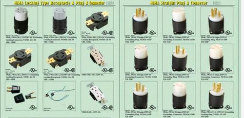 Electric Plug And Connector Receptacle