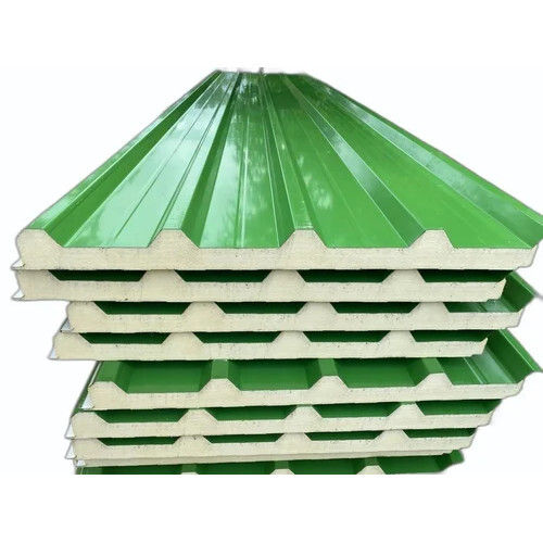 High Thermal Fire Resistant Pir Panel For Roof - Raw Material: Steel