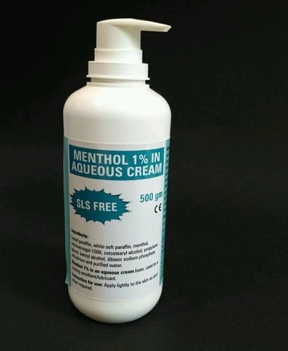 Menthol 1% In Aqueous Cream (SLS Free)