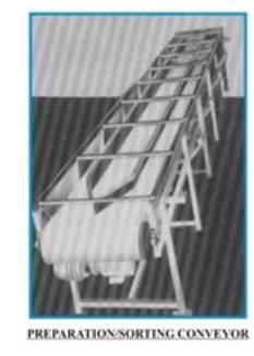 Preparation And Sorting Conveyor