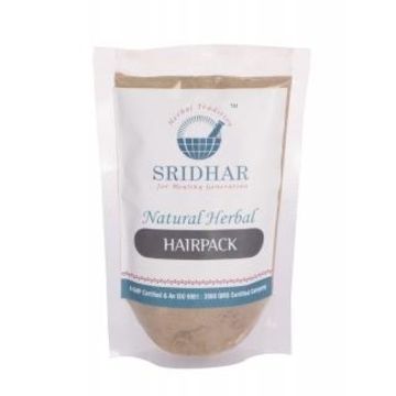 Sridhar Natural Herbal Hairpack Powder 50 Grams Pack of 2