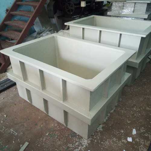 Fine Finish Electroplating Pp Tank