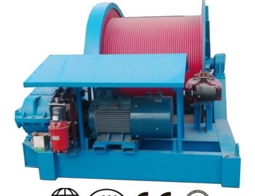 Double Brake Electric Winch with Rain Cover