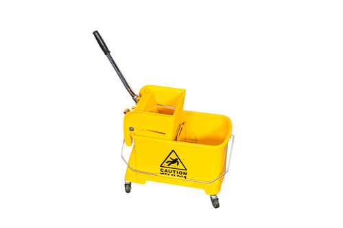 Single Mop Wringer Trolley Bucket