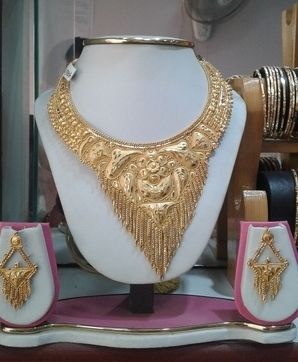 Gold Plated Necklace Set