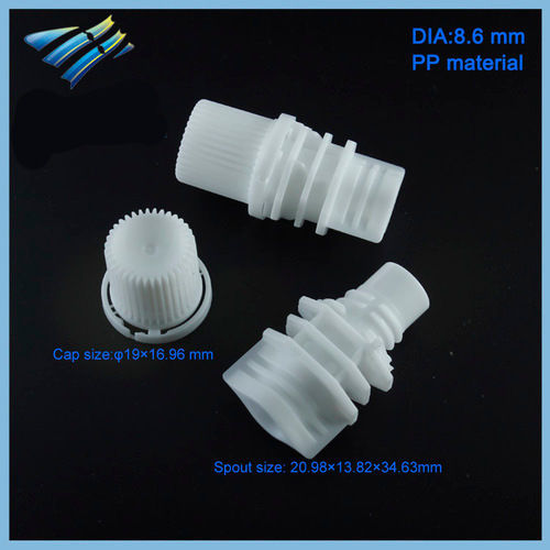 Custom High Temperature Pp Spout And Cap (8.6 Mm)