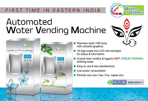 Powder Coin Based Water Vending Machinery