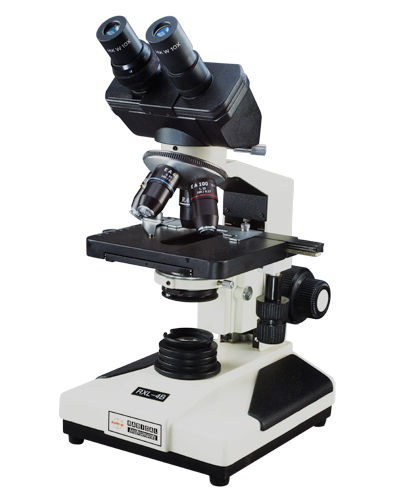 binocular research microscope