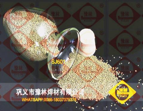 Alkaline Agglomerated Welding Flux SJ601 For Stainless Steel