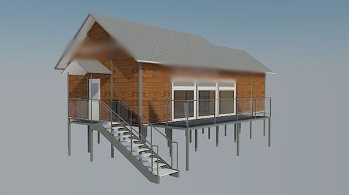 Living Single Layer Prefabricated Dormitory