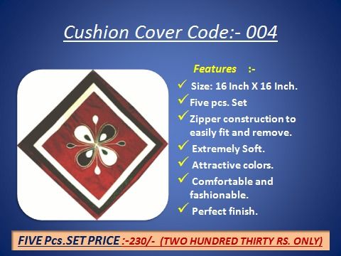 Fashionable Cushion Cover