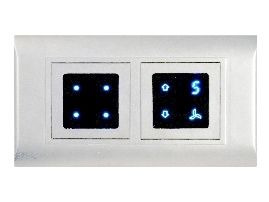 4 Light And Fan Switches