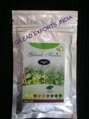 Black Henna Powder - Premium Quality Herbal Blend | 100% Natural, Ammonia-Free, Enriched with 105 Rare Indian Herbs, Vacuum-Sealed Packaging Options Available