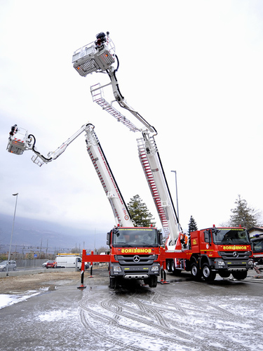 Fire Fighting Aerial Platform Vehicles