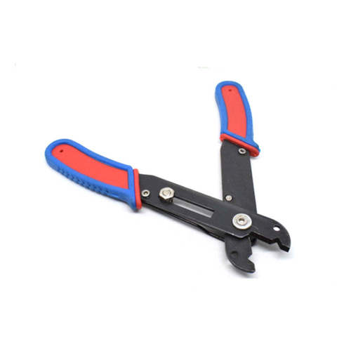 Multitech 68-C Wire Stripper With Pvc Cushioned Grips - Color: Black