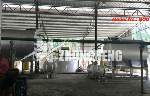Series Bod Waste Oil Distillation And Converting System For Base Oil