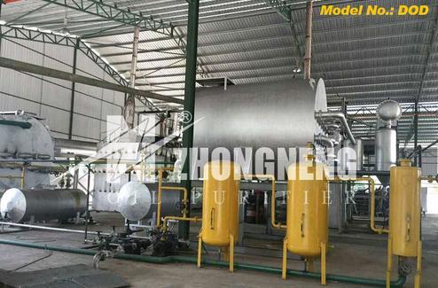 Series Dod Waste Oil Distillation And Converting System For Diesel Oil