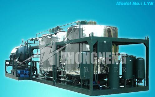 Series LYE Engine Oil Regeneration Machine