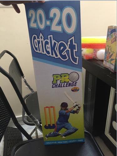 Cricket Fever Plastic Cricket Bat Toys