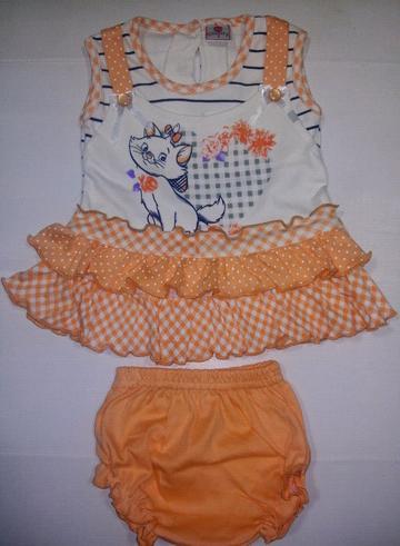 Stylish Babies 2 Pc Frock With Panty