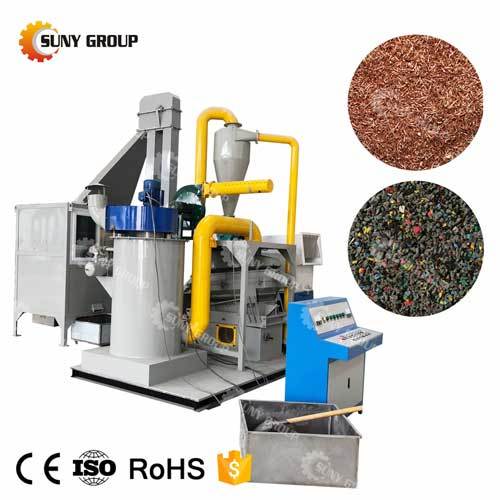 Stable Operation Low Maintenance Higher Productivity Electric Cable Wire Recycling Machine