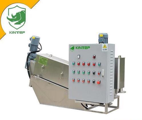 Sludge Dehydrator Multi-disk Screw Press For Wastewater Treatment