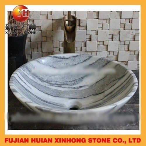 Beige Marble Wash Basin Sink