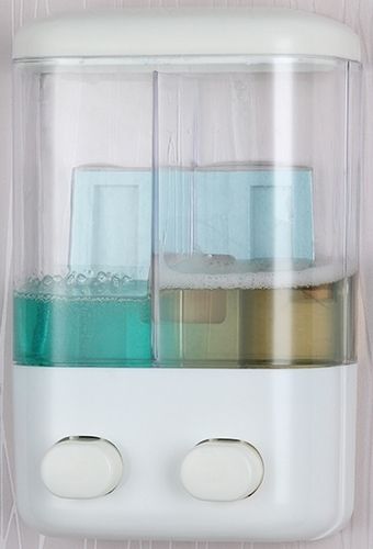 Wall Mounted Twin Liquid Soap Dispenser