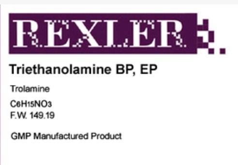 Triethanolamine BP, EP