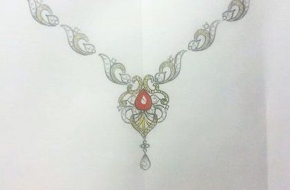 6900 Necklace Drawing Stock Photos Pictures  RoyaltyFree Images   iStock  Ring