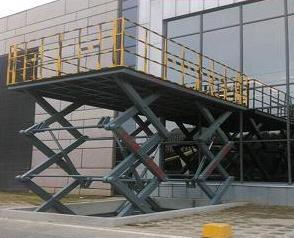 Hydraulic Car Parking Scissor Lift For Car Wash