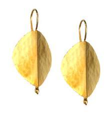 Gold Leaf Earring