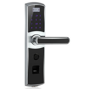 Fingerprint Smart Door Lock With Password  Screen Resolution: 500Dpi