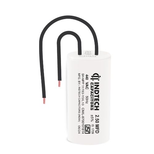 Fan Capacitors 2.50 Mfd - Color: White