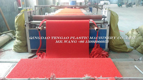 Plastic Extruder For PVC Coil Cushion Floor Mat