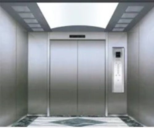 Silver Color Stainless Steel Material Passenger Lift