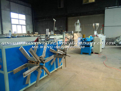 Corrugated Plastic Hose Production Line For Cable Protector