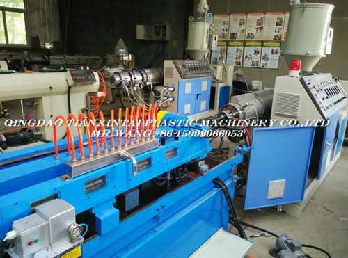 Pvc / Pp / Hdpe Swc Or Single Wall Corrugated Pipe Extruder Machine