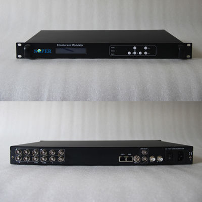 4xCVBS MPEG-2 Digital TV Encoder Modulator