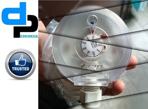 Differential Pressure Monitor 100 To 1000 Pa - Color: White